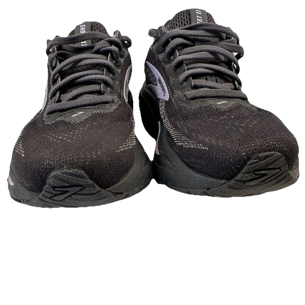 Brooks Ghost 17 Womens Size 7.5 WIDE Gray/Clearwater/Purple Running Shoes - Picture 11 of 11